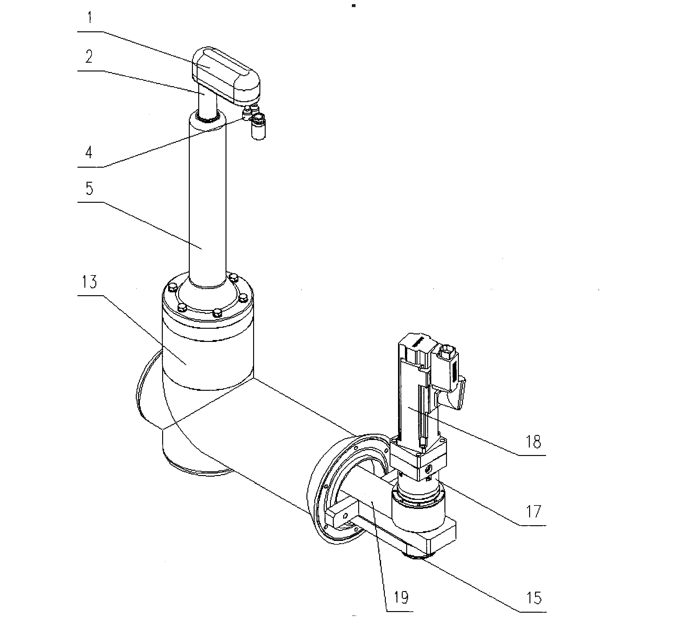 Weighing clamping mechanism