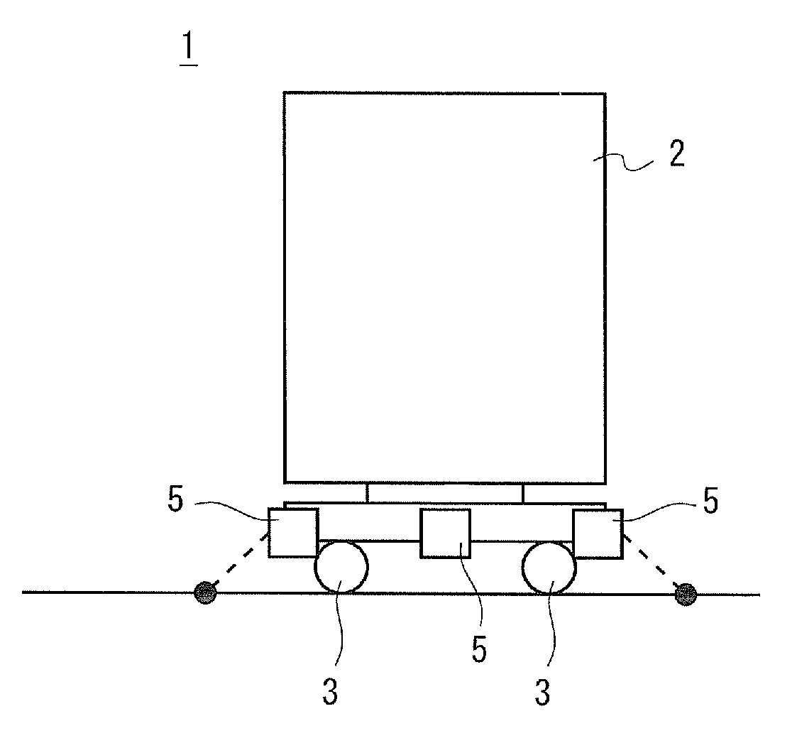 Autonomous vehicle and its failure determination method