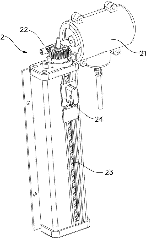 Smoke deflector lifting mechanism for extractor hood