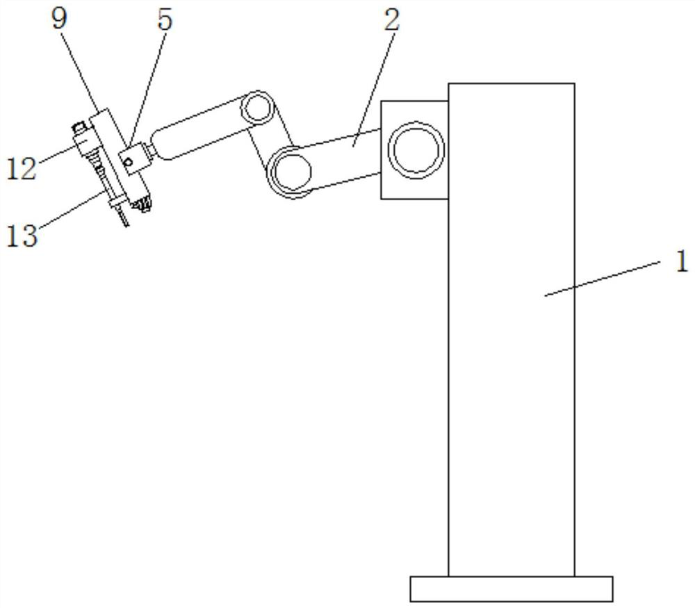 Electric endoscope anastomat with high automation degree and automatic control assembly thereof