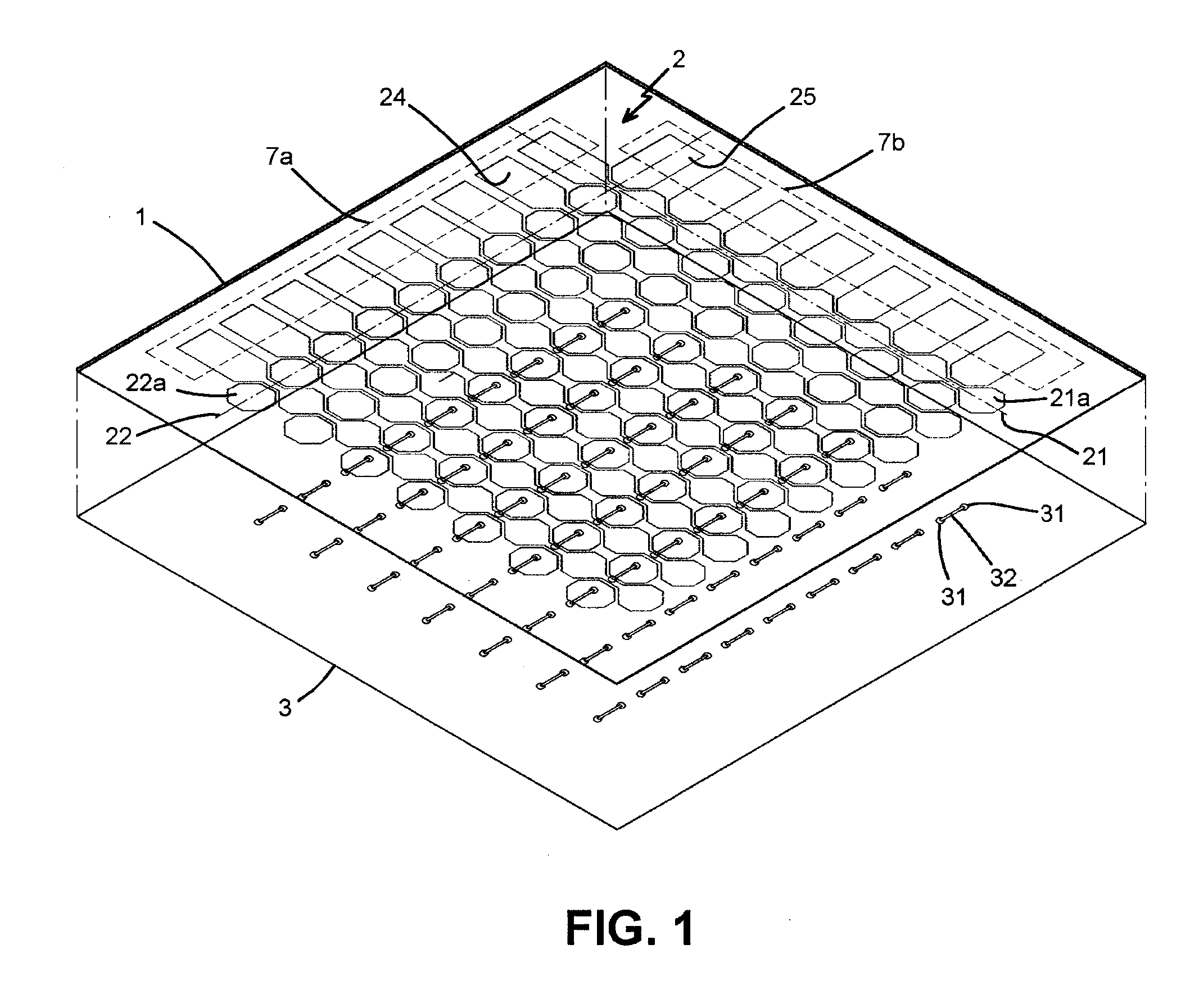 Cover lens with touch sensing function