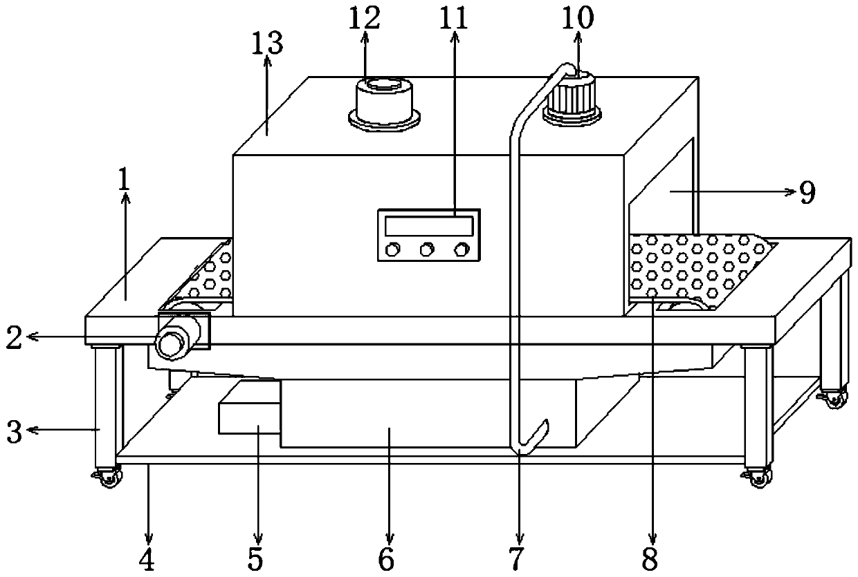 Thawing device for aquatic product processing