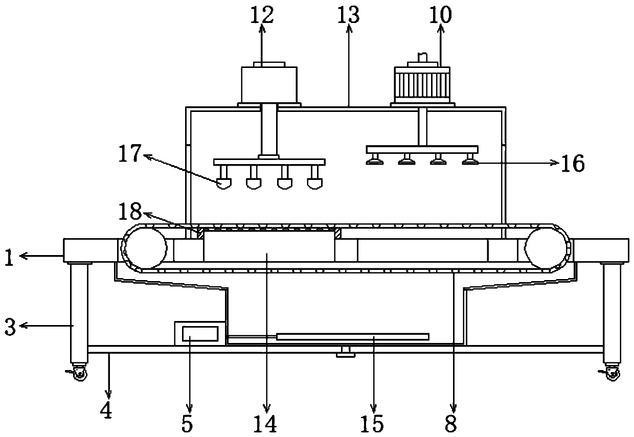 Thawing device for aquatic product processing