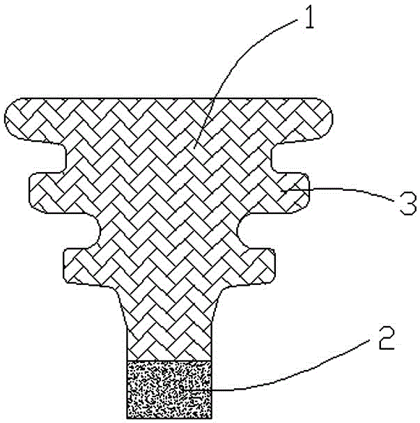 A kind of windshield wiper blade and manufacturing method thereof