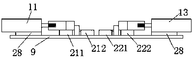 An automatic equipment and method for high-speed laser marking and blanking and packaging