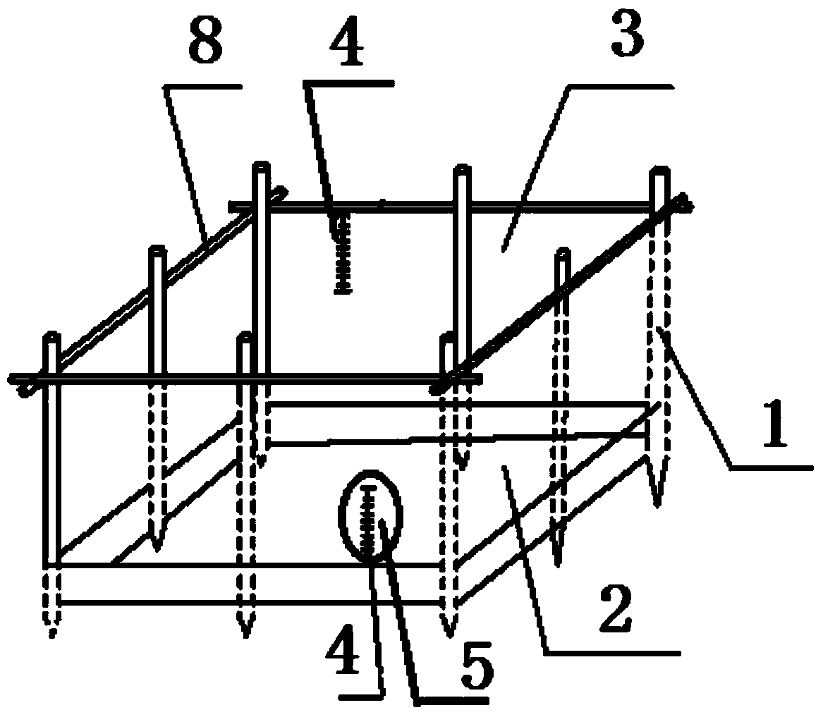 Enclosure experiment system suitable for nereis bioremediation and construction method of enclosure experiment system