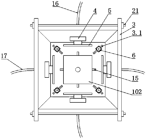 Drawing test device and method for simulating full-length anchoring quality detection of roadway surrounding rock