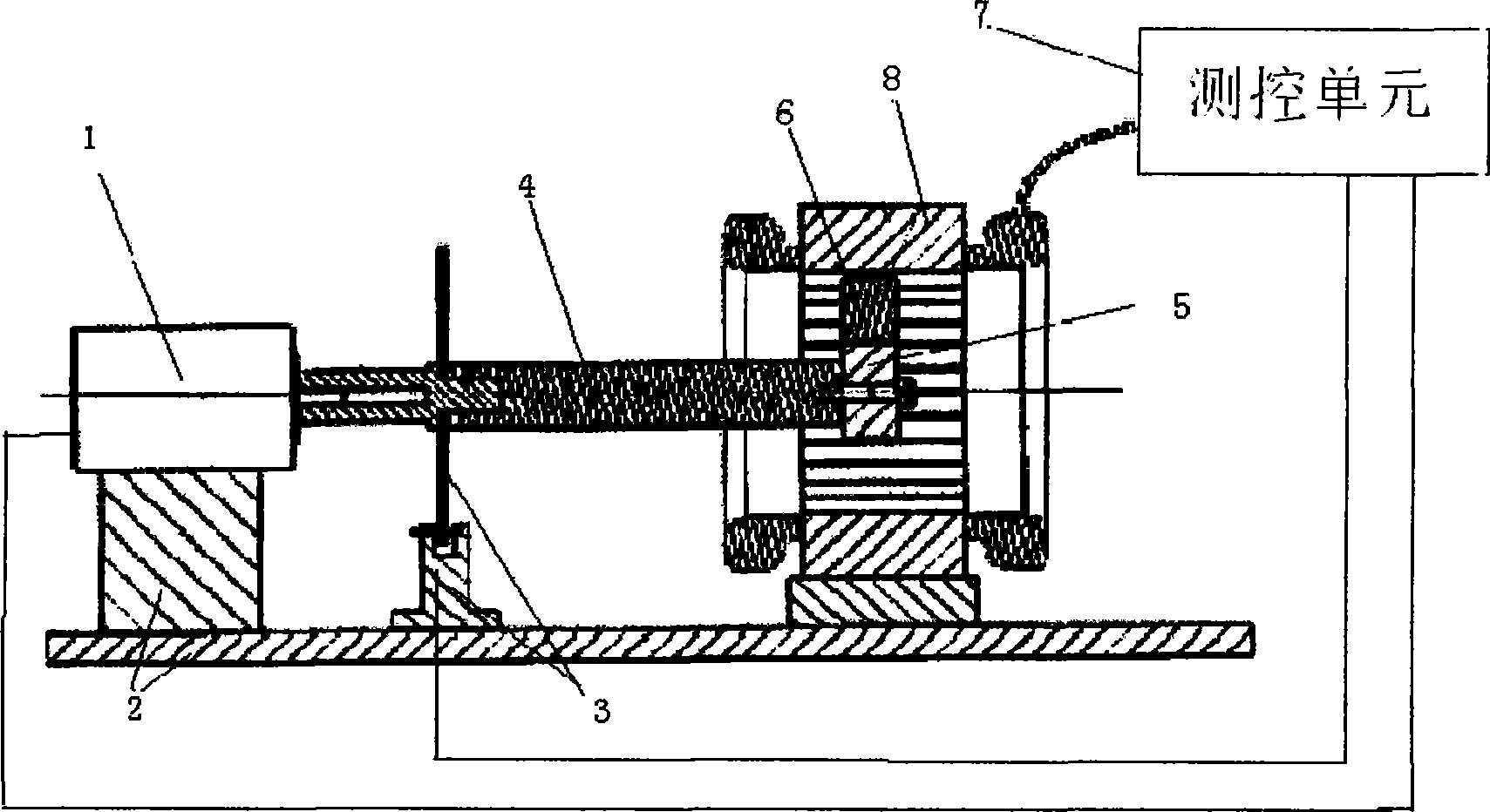 Electric motor stator scanning detection apparatus