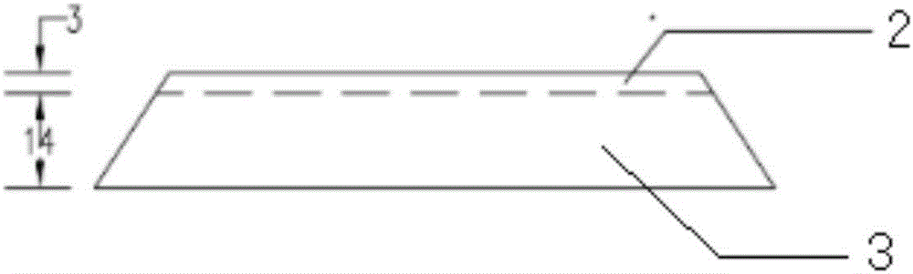 Self-luminous road marking and making method