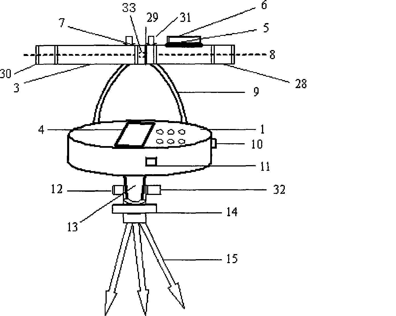 Height difference measuring method and digital device