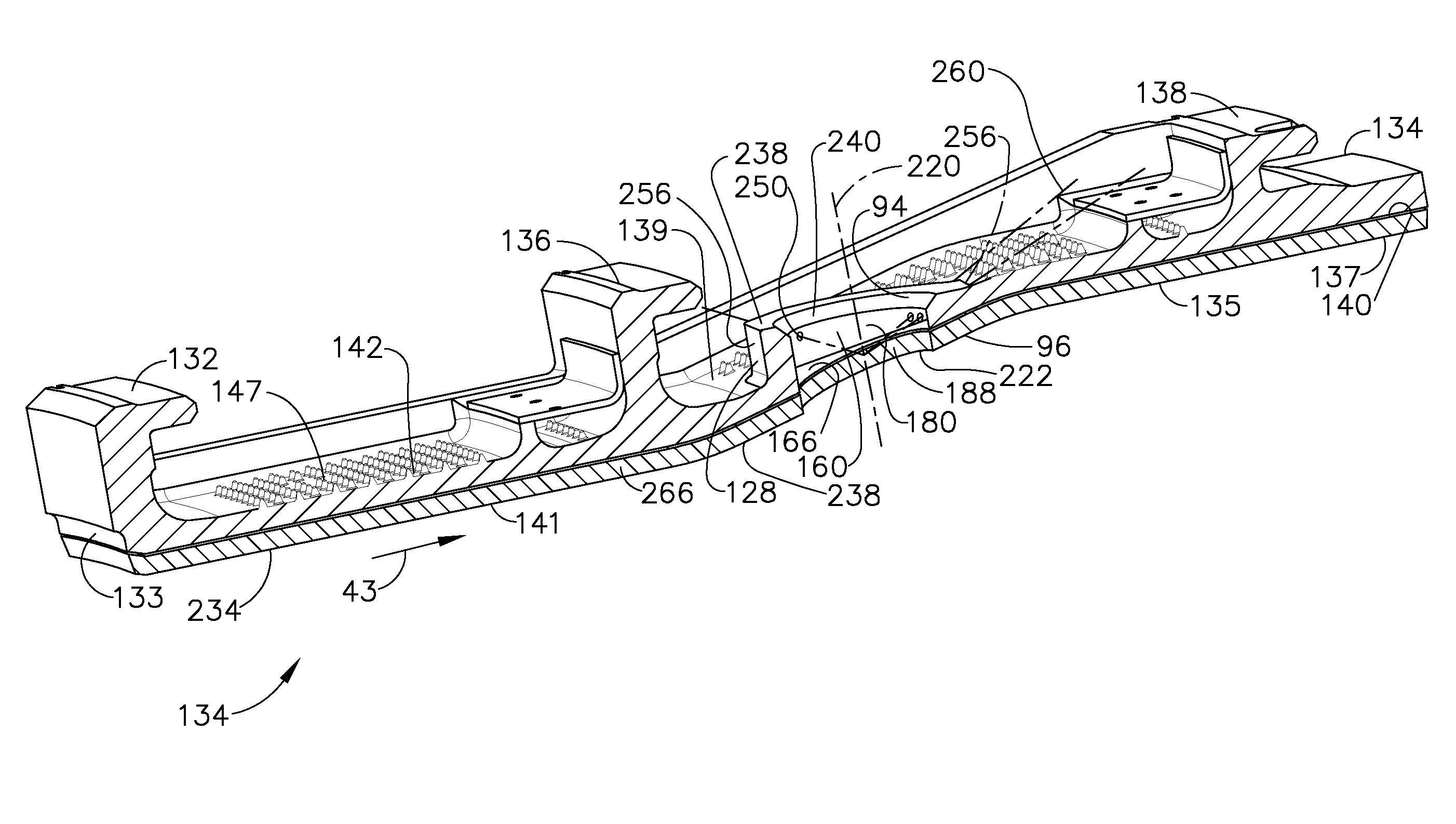 Borescope boss and plug cooling