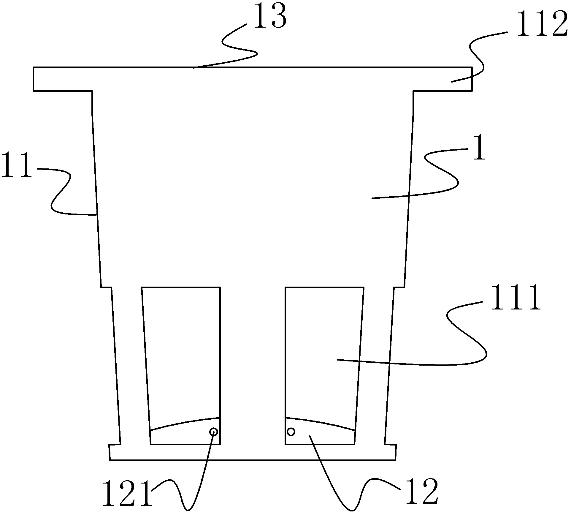 Plant planting pot and planting method by using same