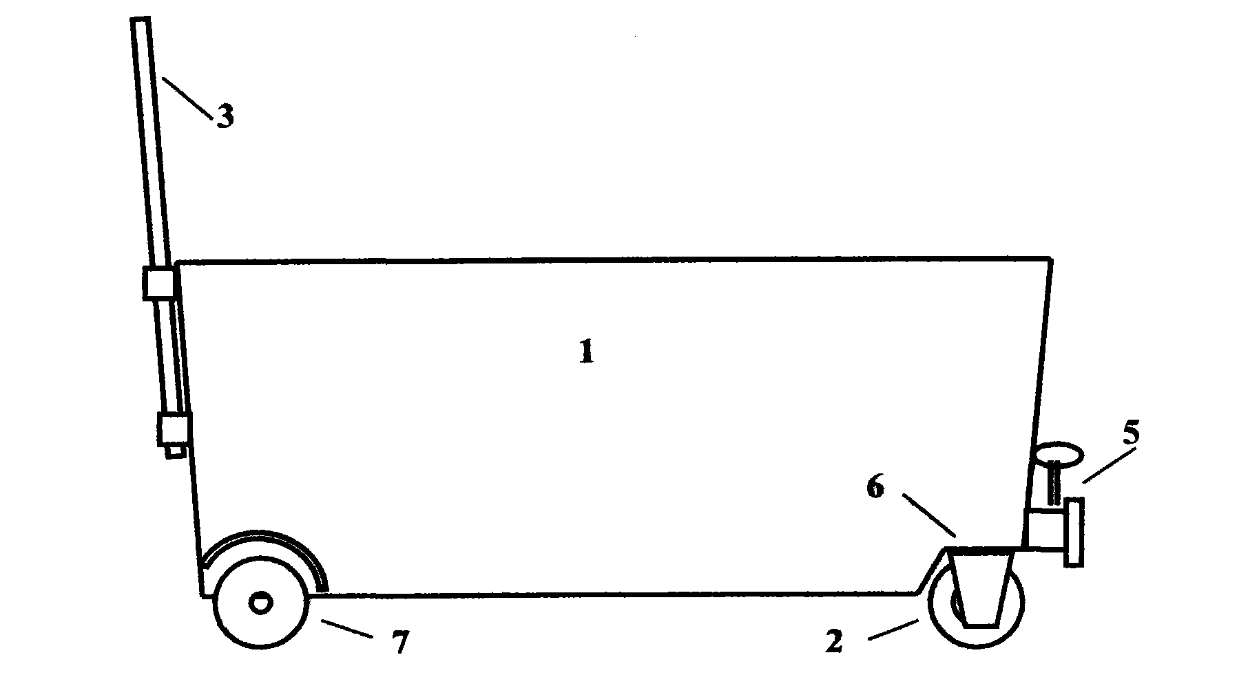 Modularization mobile toilet