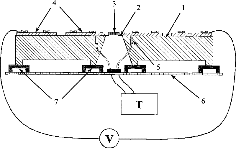 Method and system for measuring quasi one-dimensional nano-material Seebeck coefficient