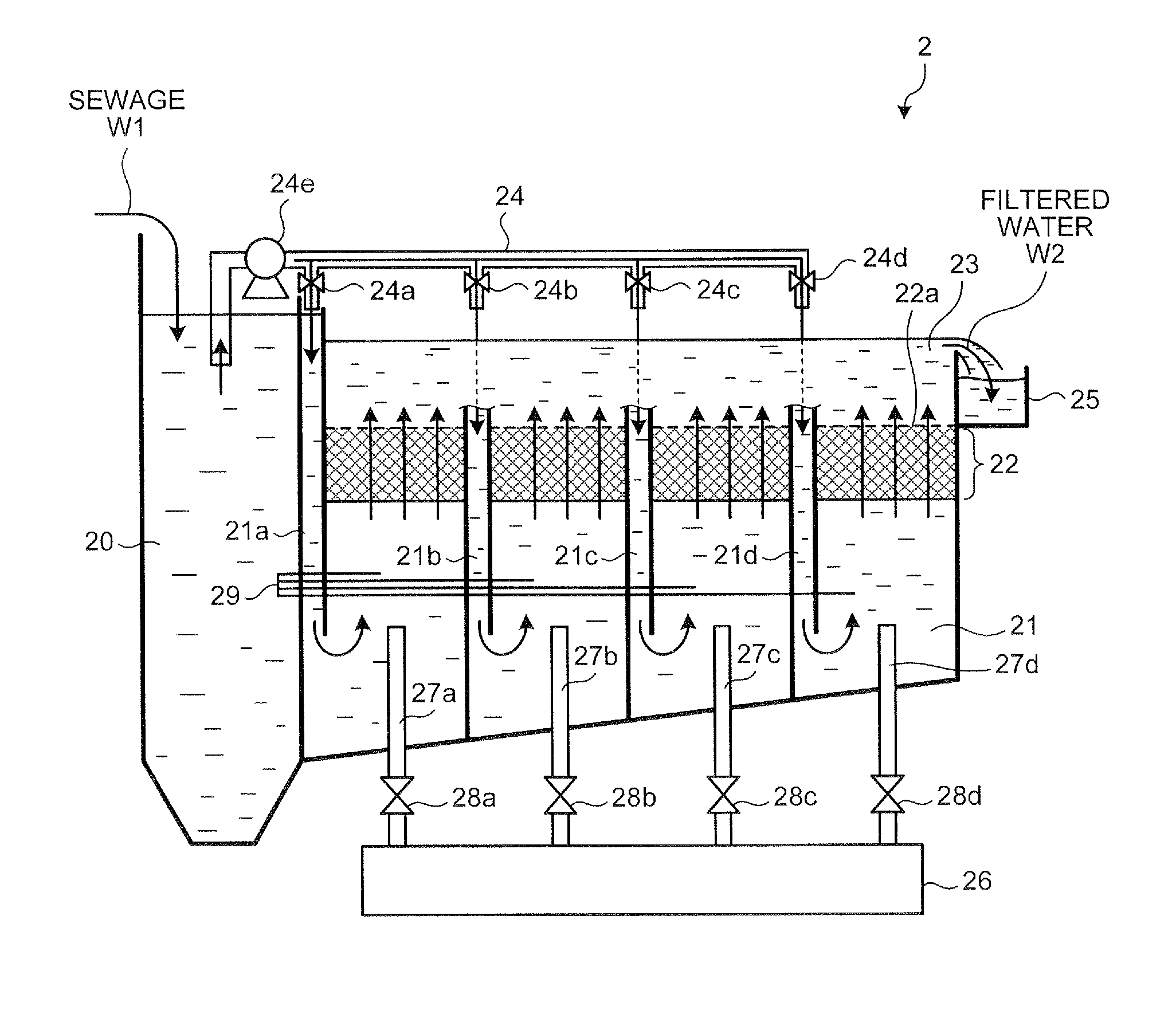 Sewage treatment system