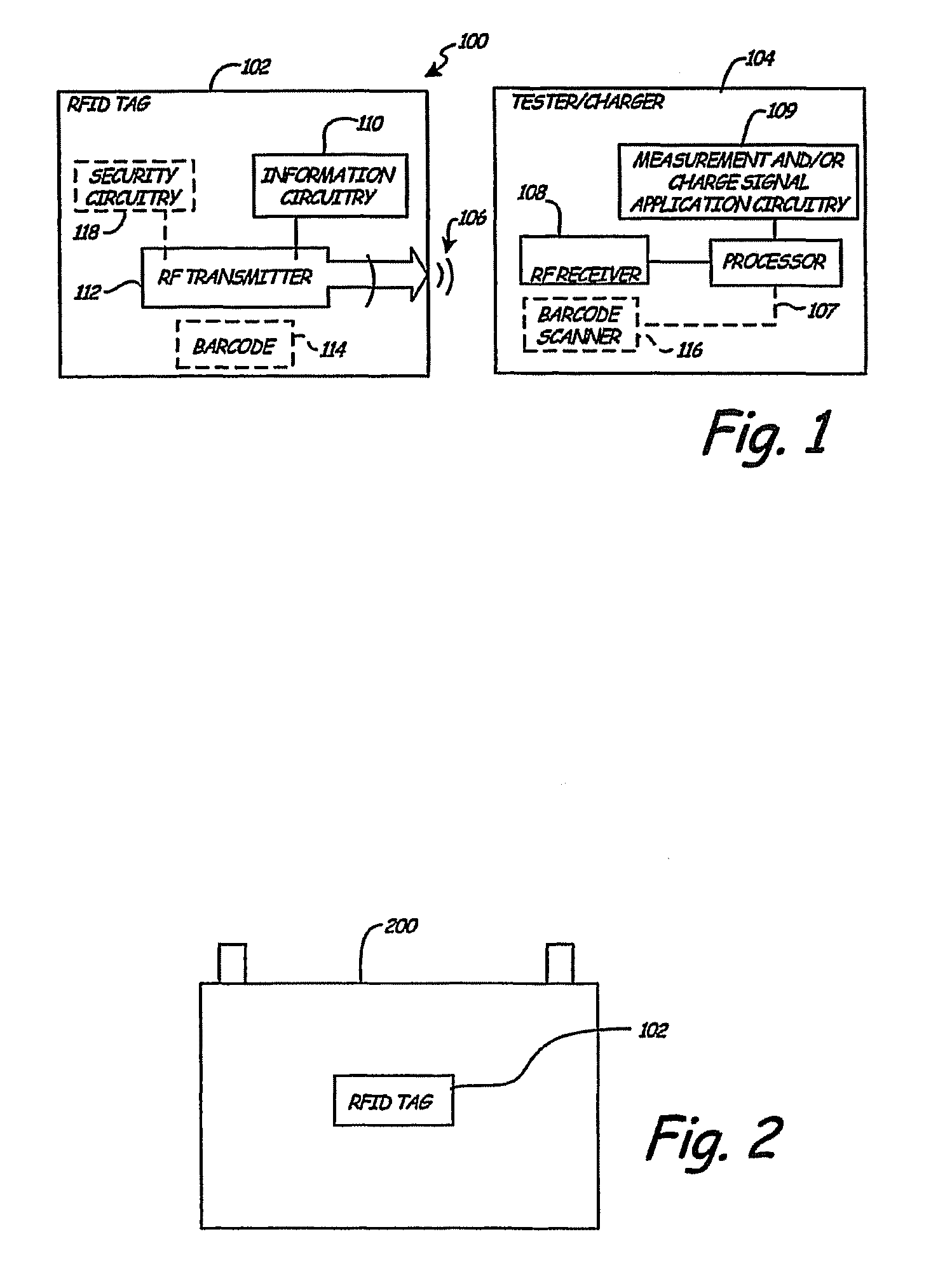 System for automatically gathering battery information