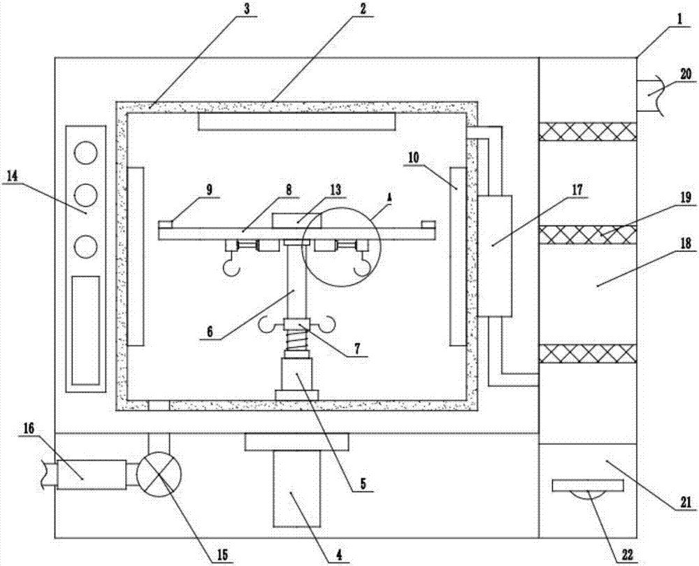 Energy-efficient meat electric oven