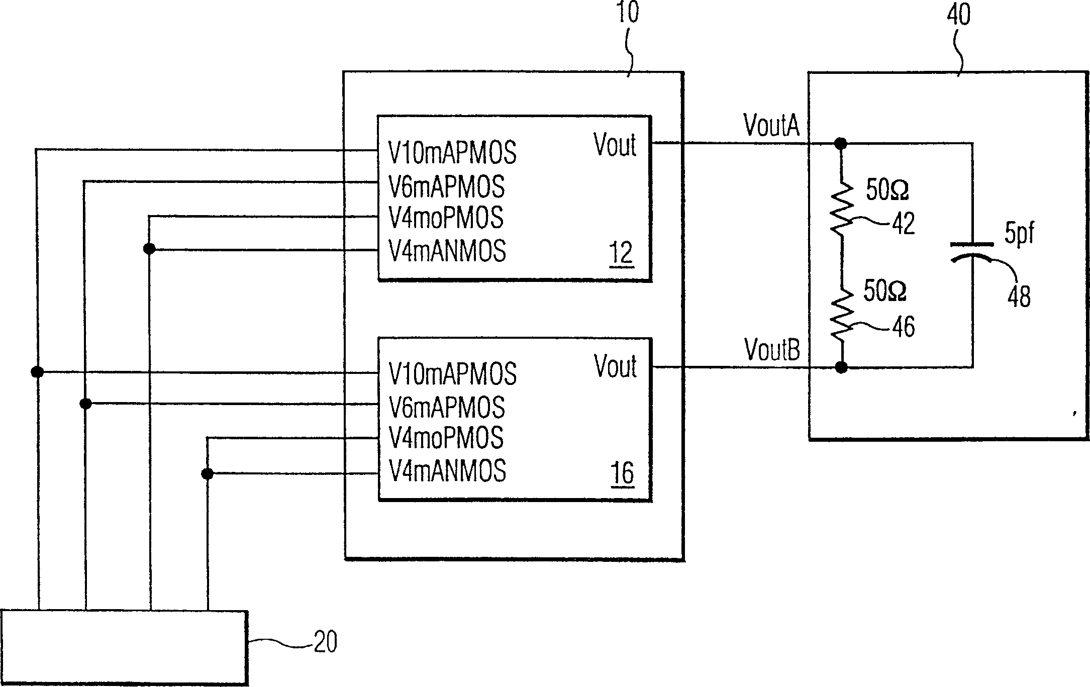 Universal positive emitter coupling logic/low voltage differential command output structure