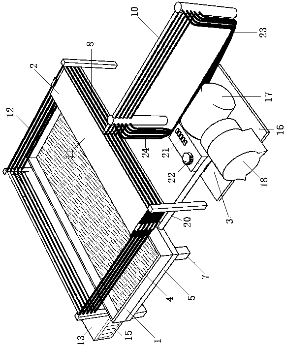 Air cushion pharmaceutical particle separator