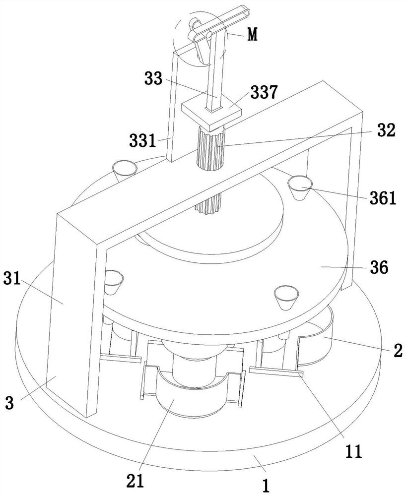 Powder metallurgy bearing bush production forming die