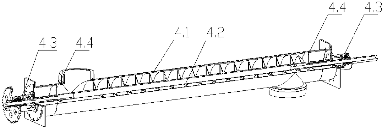 Carbon-gas separation device for process of powdery activated carbon regeneration