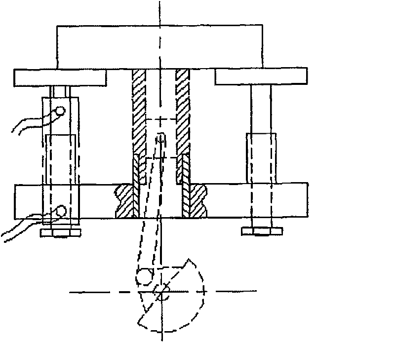 Testing bench frame and method for engine with variable compression ratio