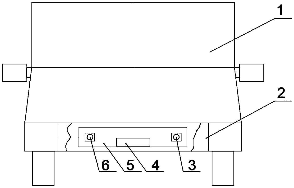 A road surface three-dimensional feature collection method and device based on a laser grid