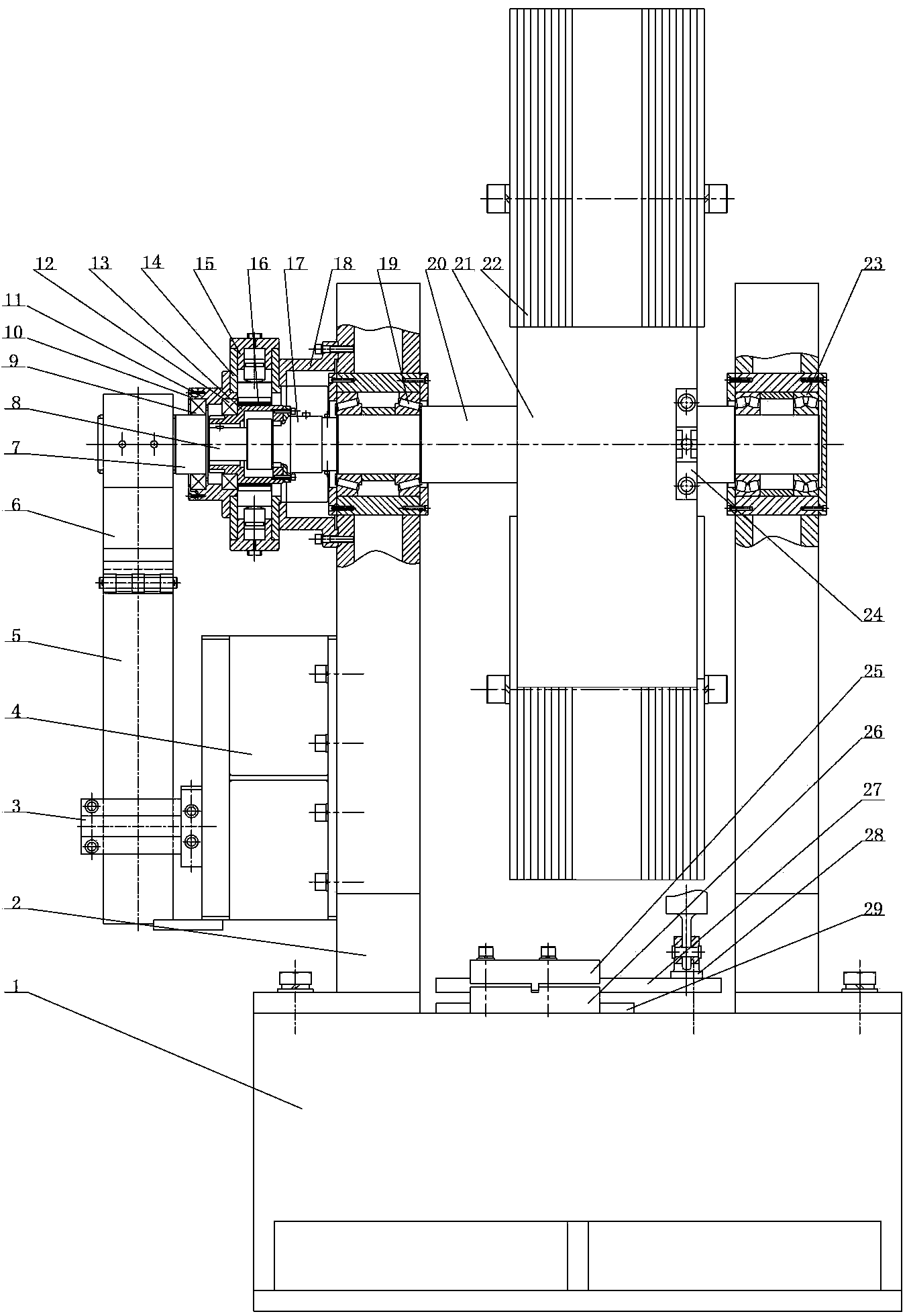 Servo mechanism load simulator