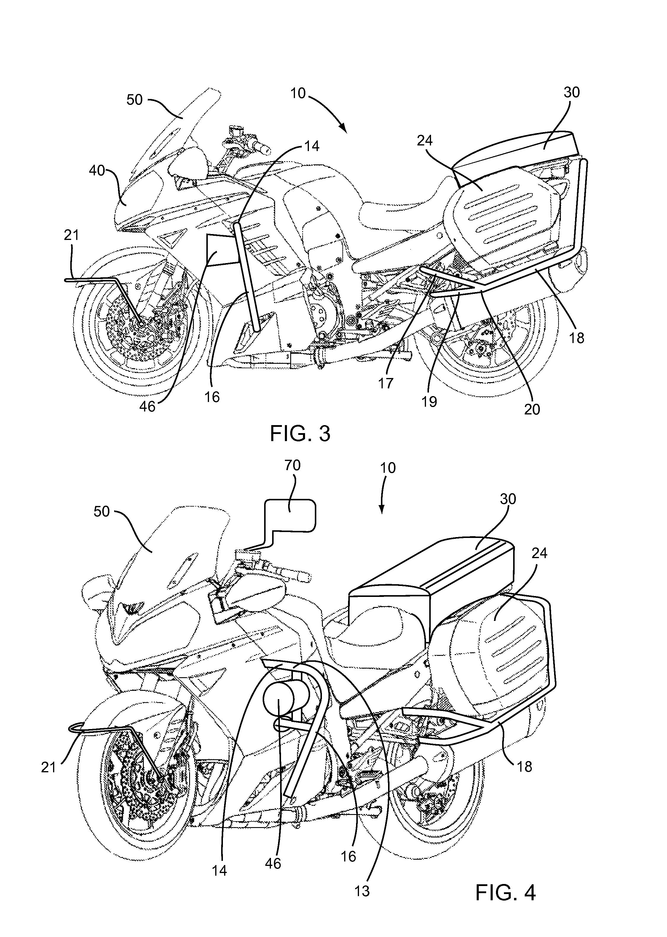 Police motorcycle kit