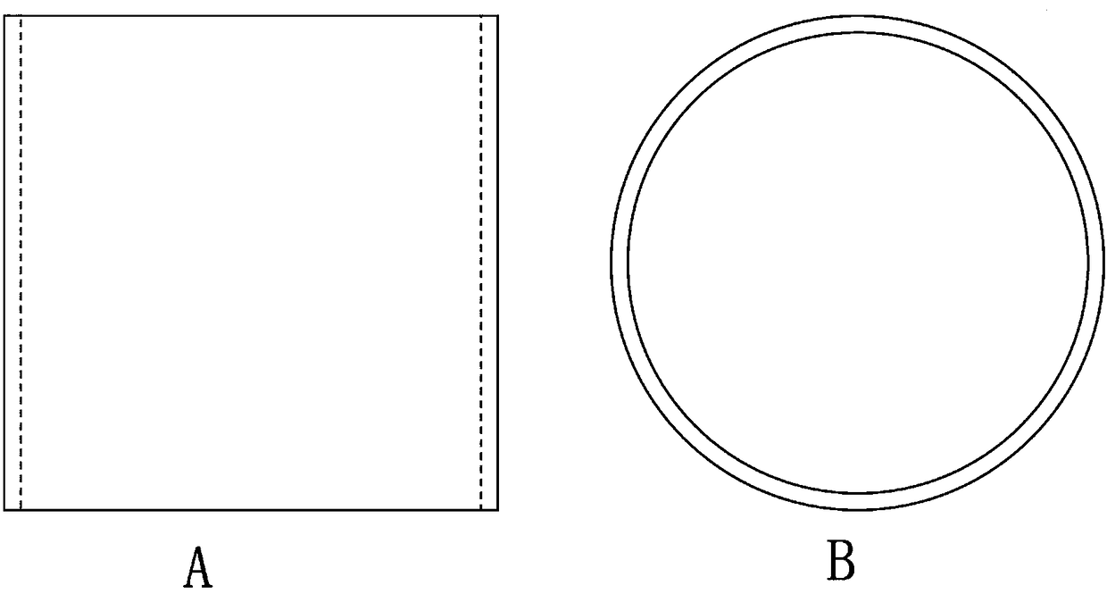 Measuring device for measuring adhesion of surface icing of material