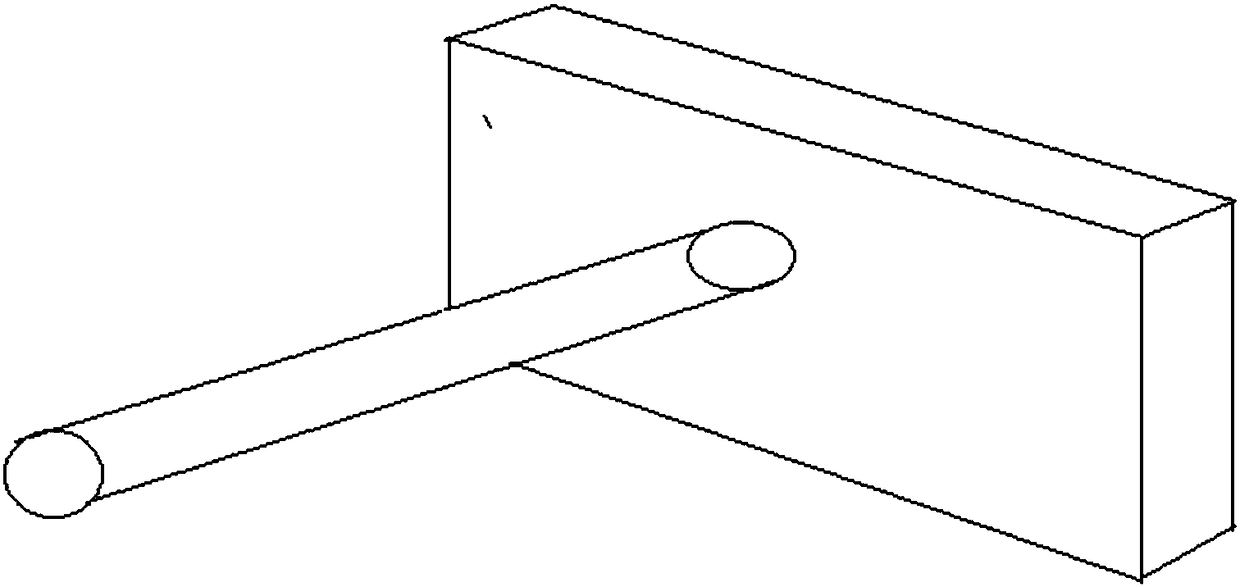 Measuring device for measuring adhesion of surface icing of material