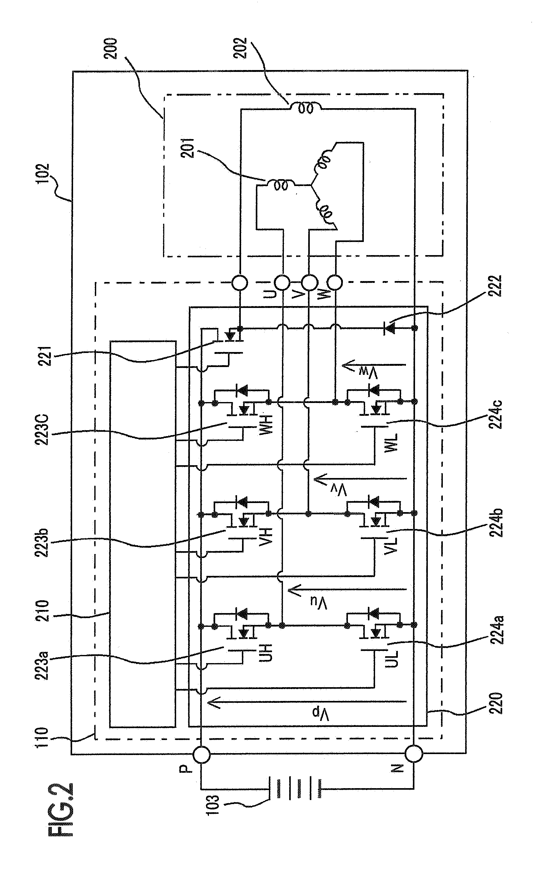 Vehicle electric-power conversion apparatus