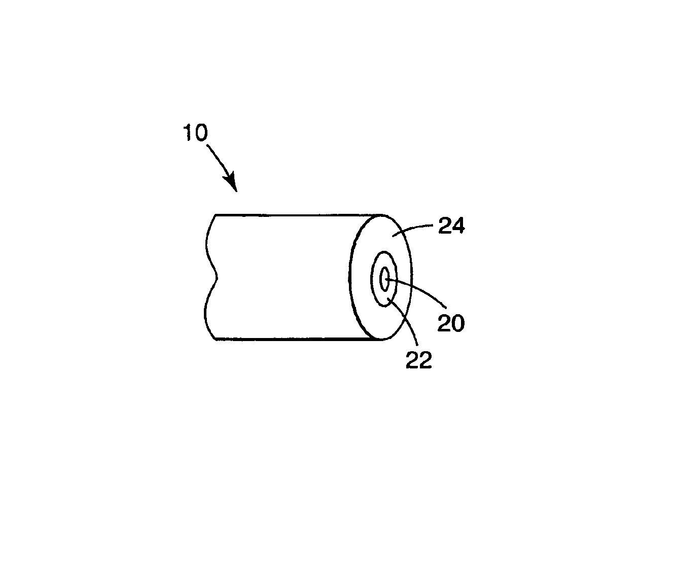 Small diameter, high strength optical fiber