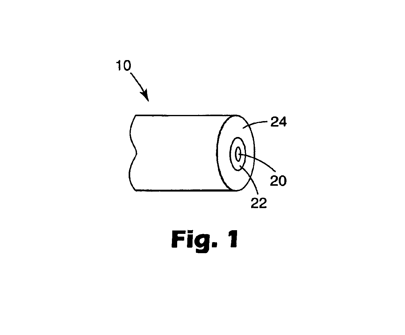 Small diameter, high strength optical fiber