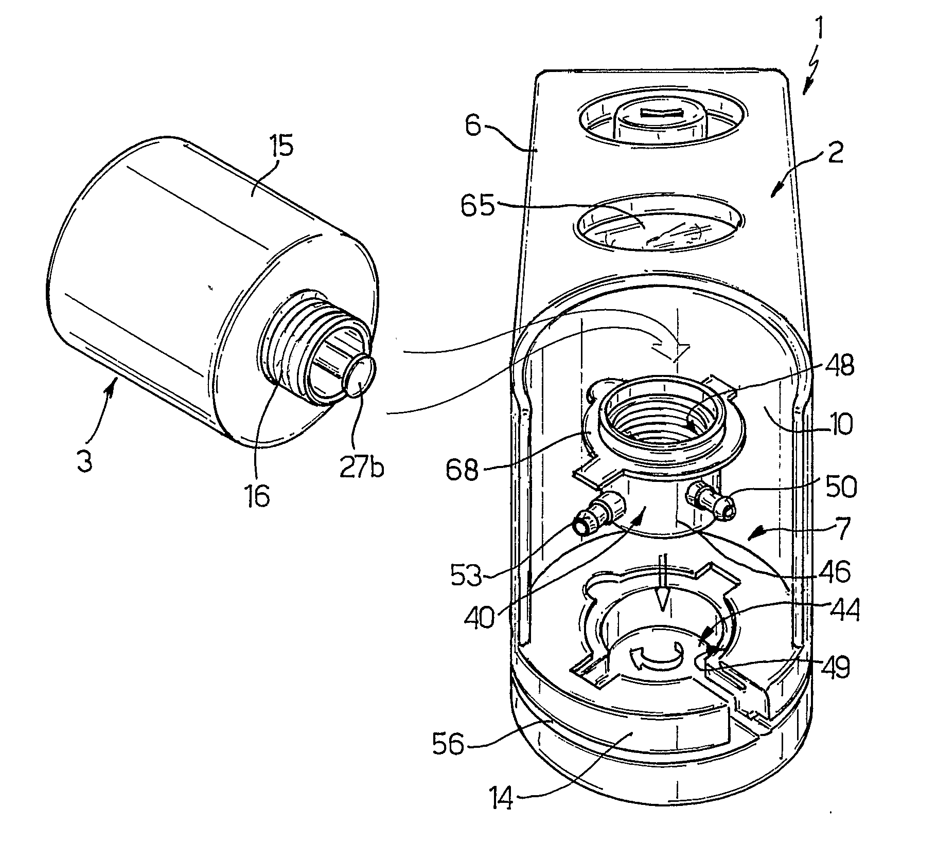 Kit for Inflating and Repairng Inflatable Articles, in Particular Tyres