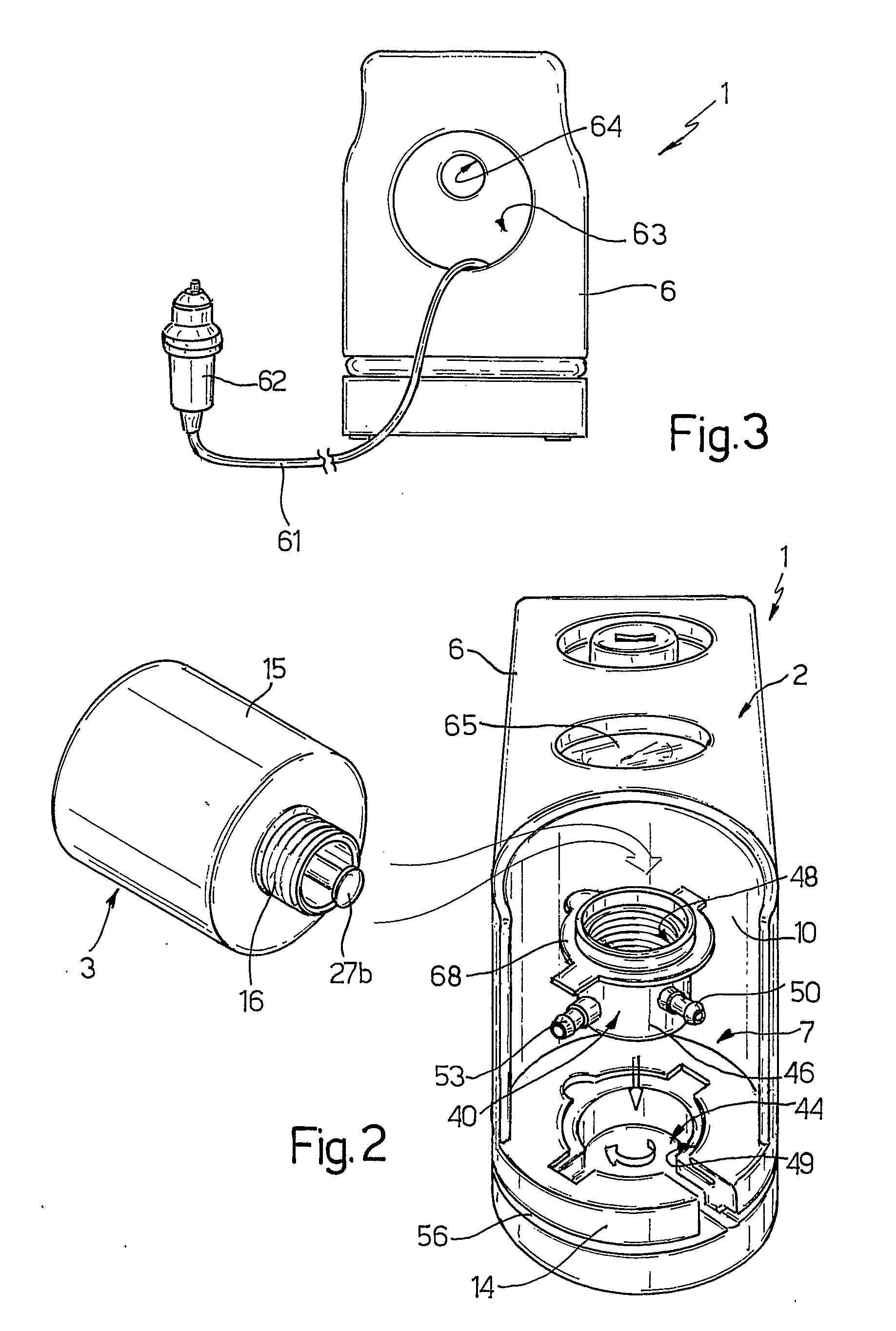 Kit for Inflating and Repairng Inflatable Articles, in Particular Tyres