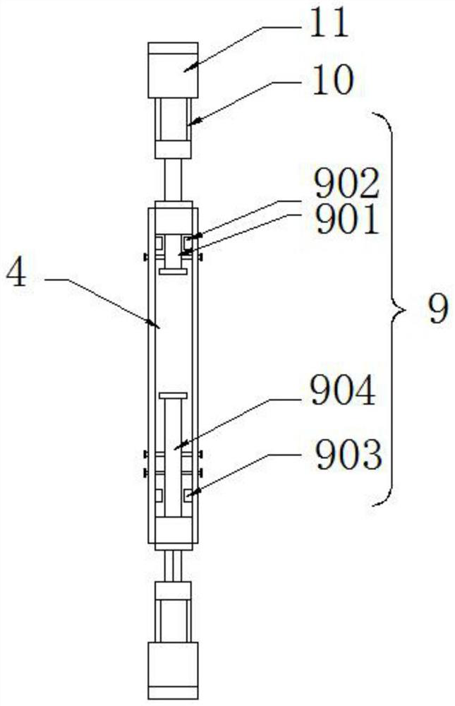 Assembled cable-stayed cantilever scaffold