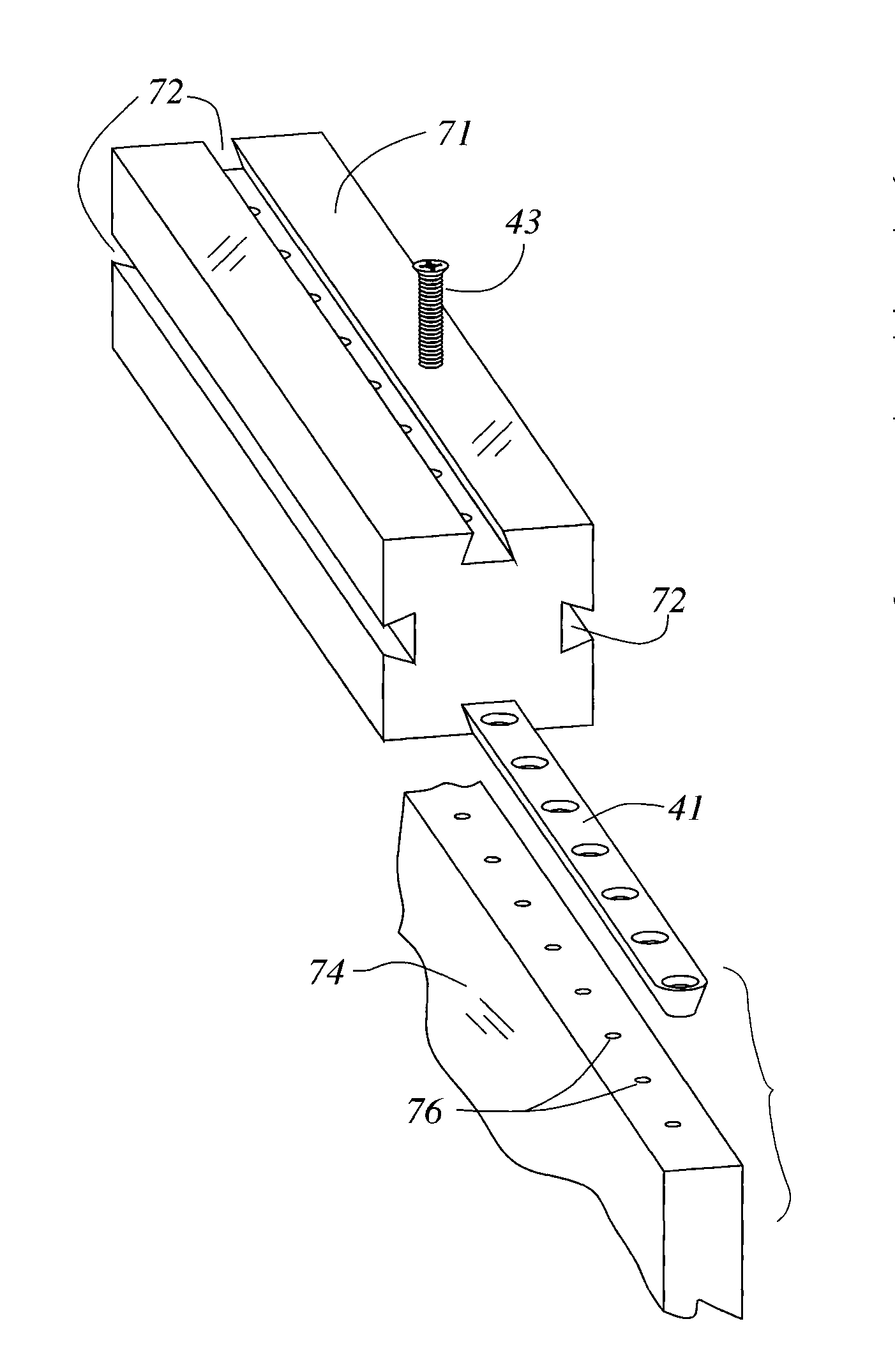 Furniture component joining system