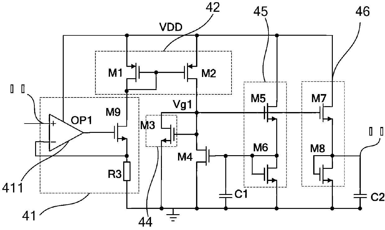 Current mode driving type anti-electromagnetic interference LIN driver