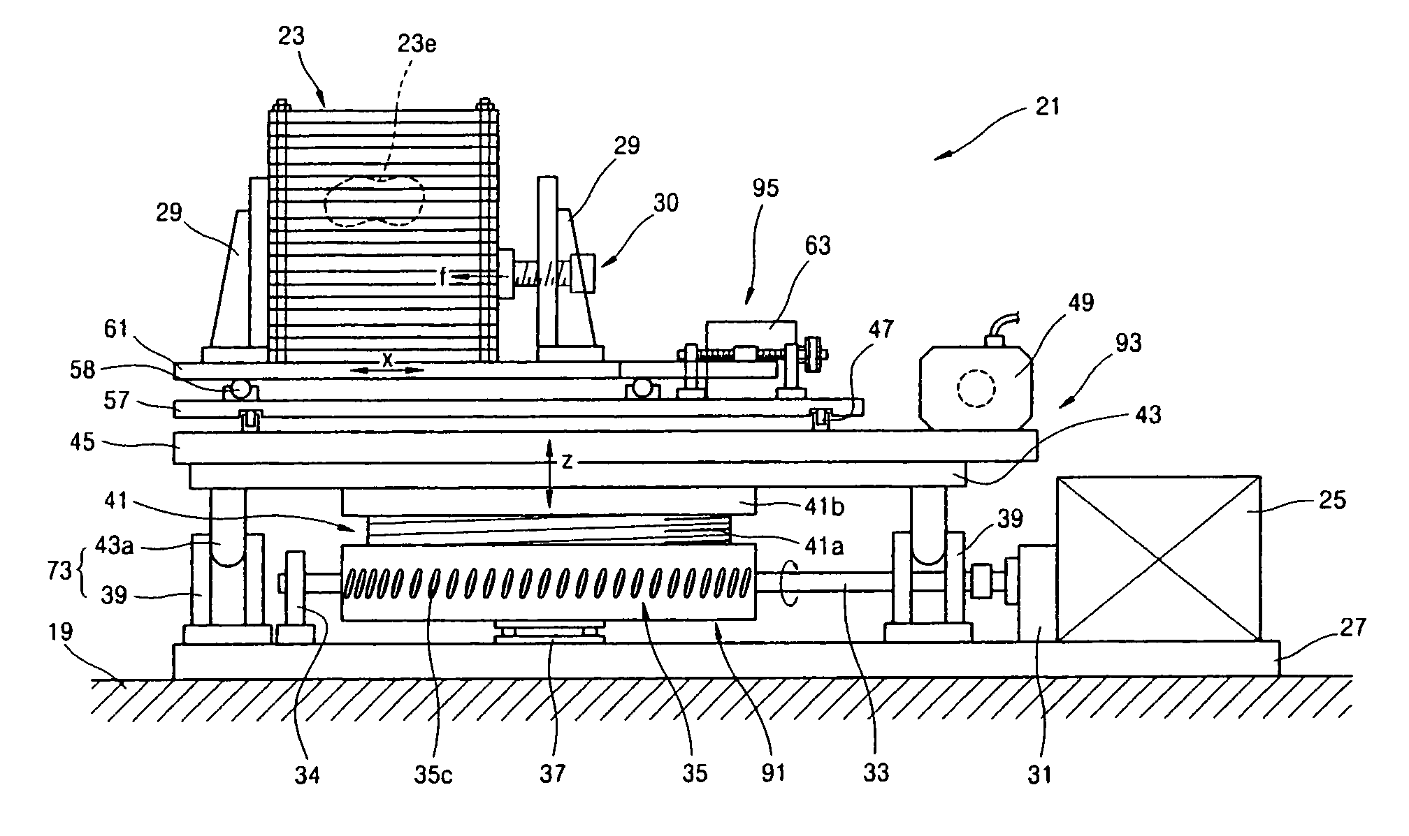 Phantom device having internal organ simulating phantom