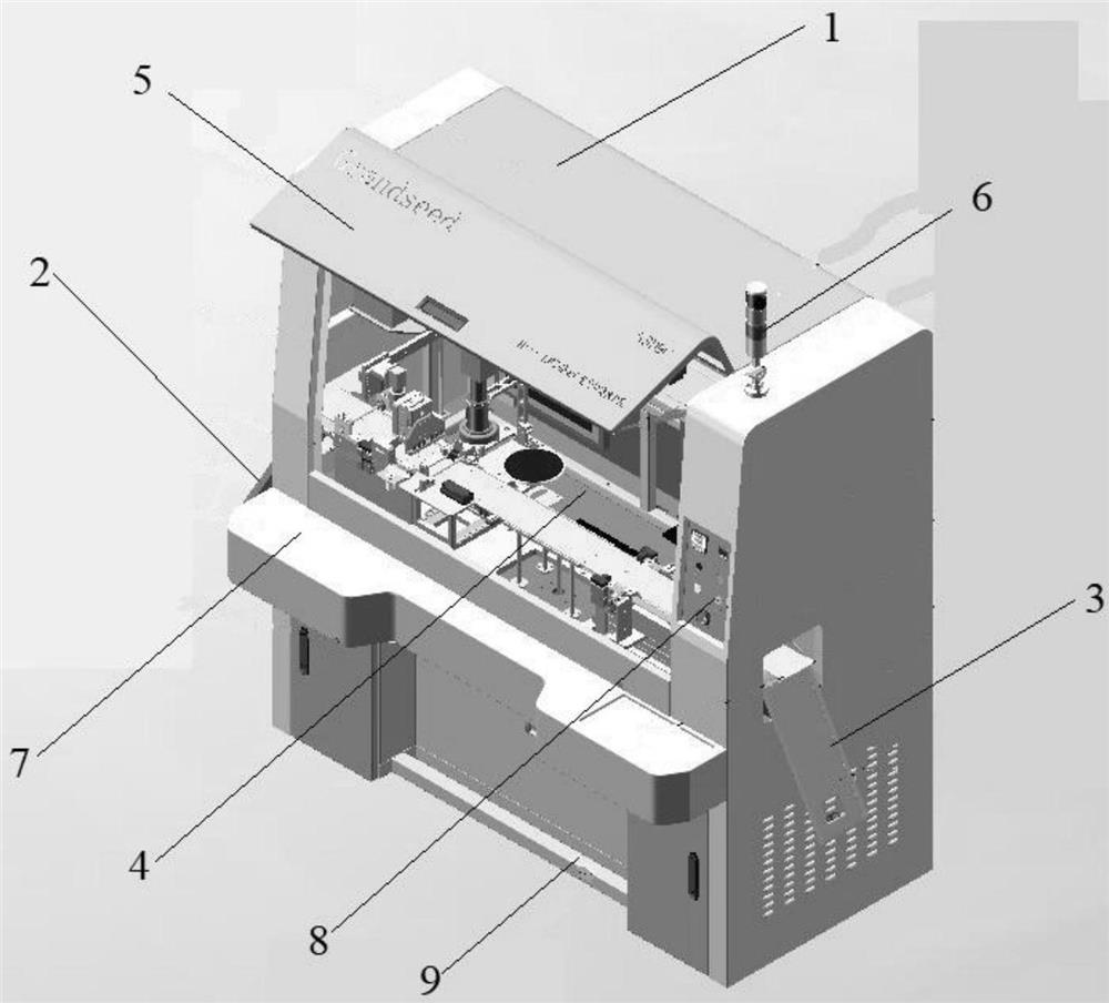 CSP online optical detection machine