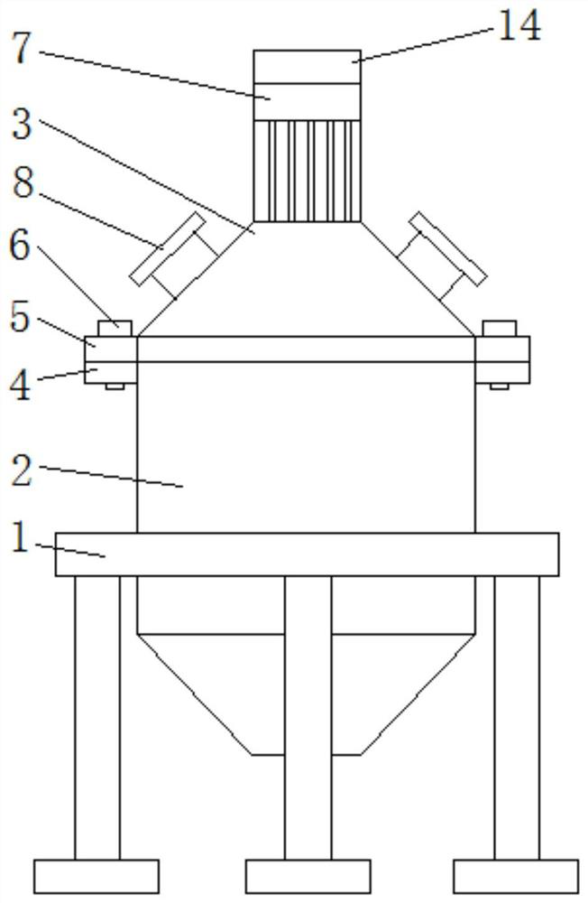 Rubber mixing and dissolving system and process in polystyrene production