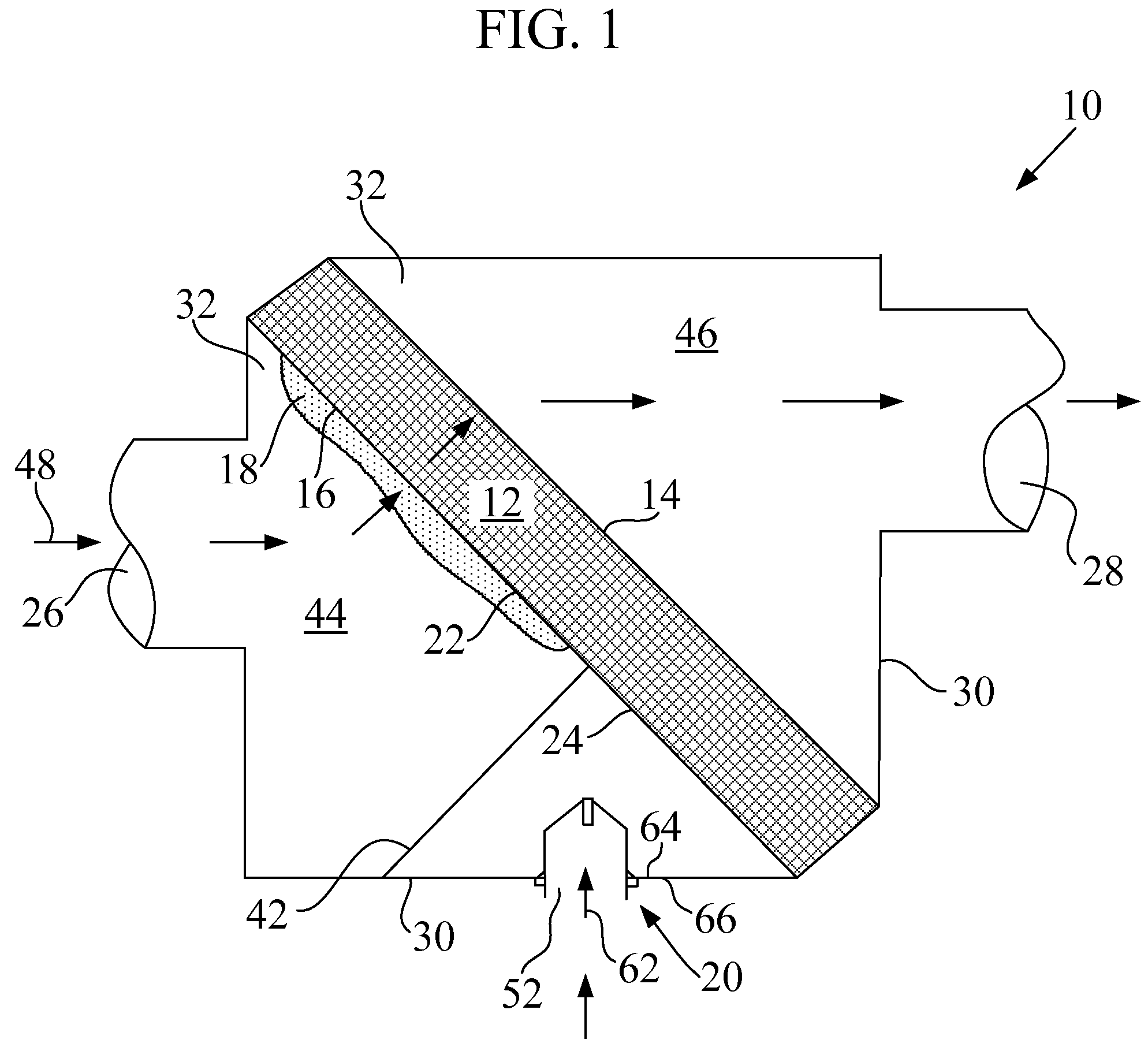 Air cleaner with snow bypass valve