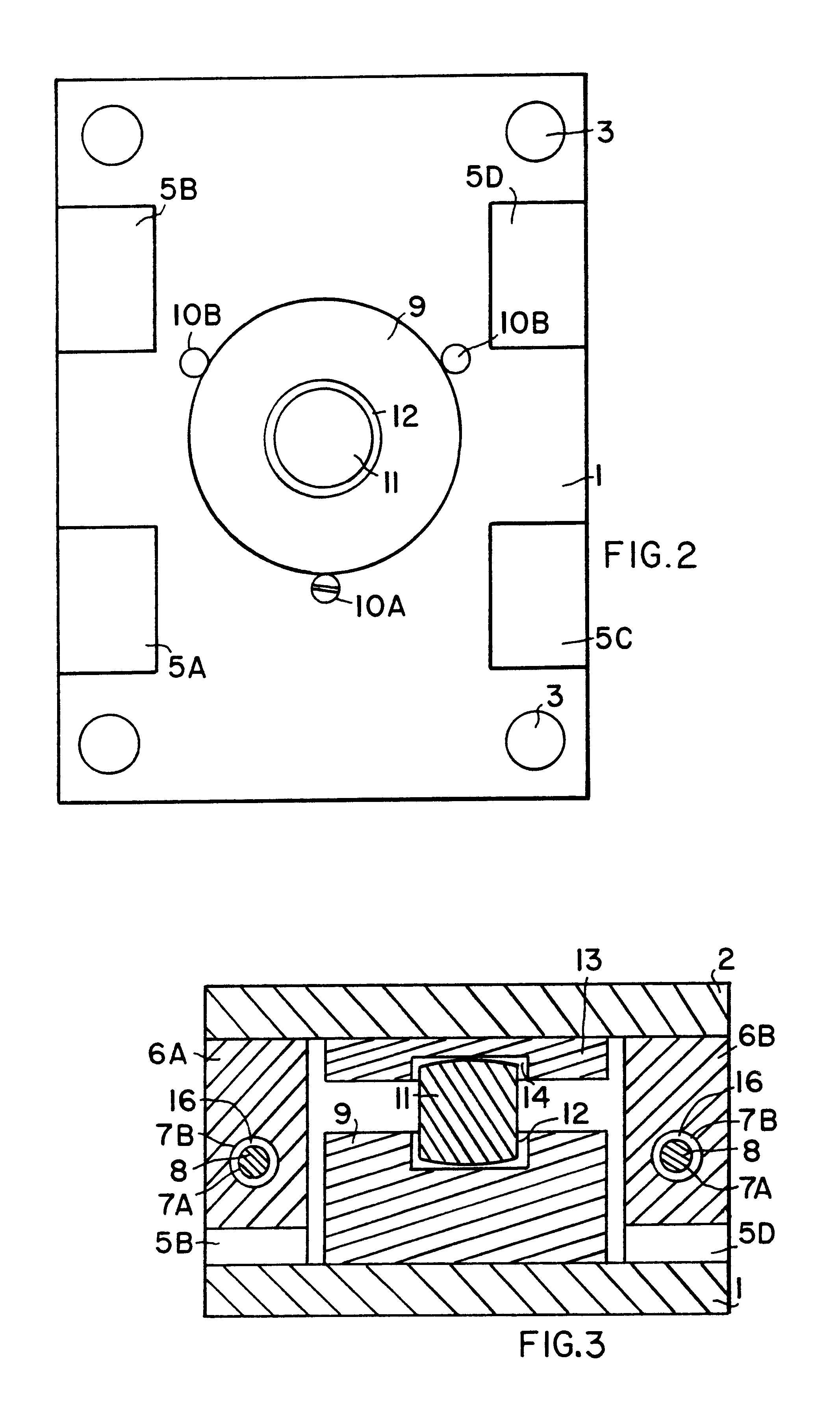 Tank weigh module with excess motion restraint