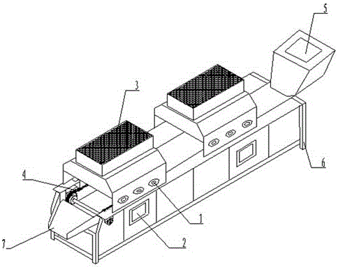 Belt drier for traditional Chinese medicine decoction pieces