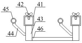 Mulching film laying device for crop cultivation