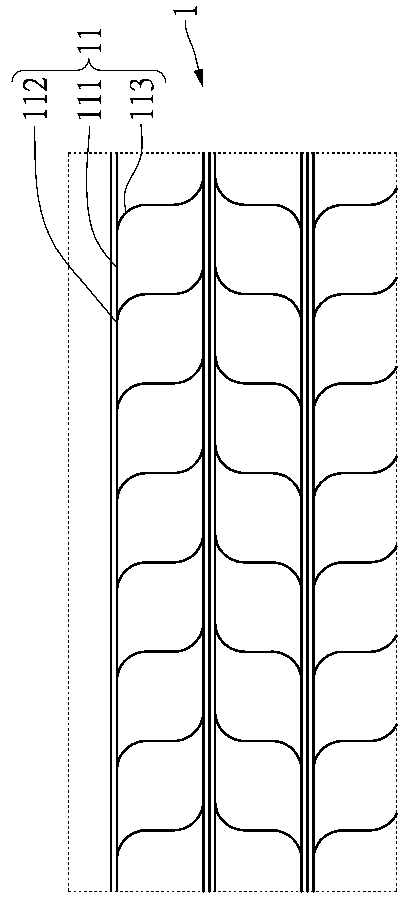 Light-diffusing structure