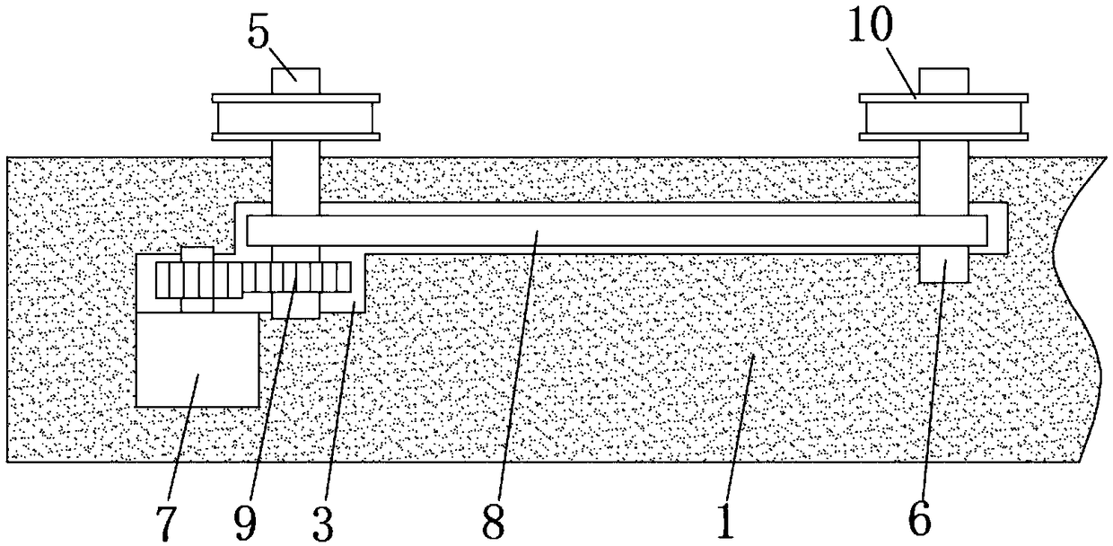 Cutting device for production and processing of brush pen holder