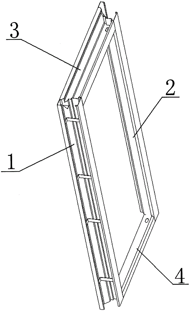 Solderless door frame combination