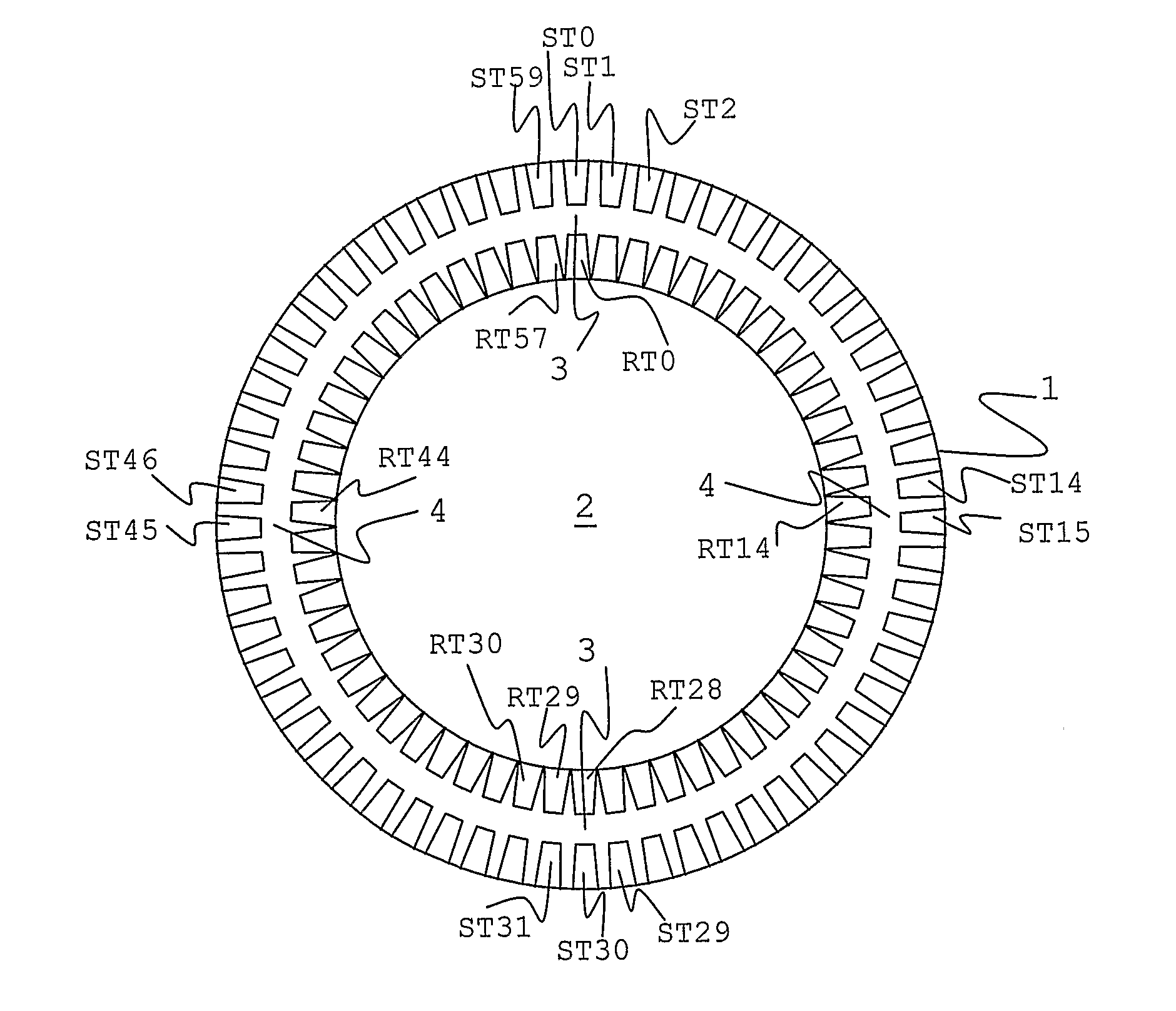 Induction and switched reluctance motor